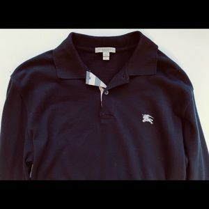 Burberry Long Sleeve Polo